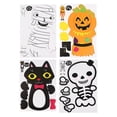 thumbnail image 2 of 4 juegos de letreros colgantes hechos a mano para decoraciones de Halloween, 2 of 3