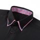 thumbnail image 5 of Blusa y camisa de manga larga con cuello vuelto para hombre, cárdigan liso de moda con cuello vuelto, camisa de negocios con botones, blusa de poliéster para hombre, 5 of 8