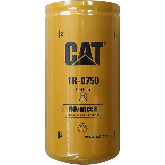 Caterpillar 1R-0750 Advanced High Efficiency Fuel Filter Multipack (Pack of 5)