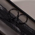 thumbnail image 5 of Paquete de 2 neceser de maquillaje de viaje blanco + negro para mujeres y hombres, neceser de transporte compatible con la aerolínea del aeropuerto (para mayores de 12 años), 5 of 5