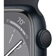 thumbnail image 3 of Restored Apple Watch Series 8 GPS 41mm Midnight Aluminum Case with Midnight Sport Band - S/M (Refurbished), 3 of 5