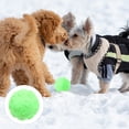 thumbnail image 4 of Molar Teeth Rubber Footprint Ball Toy for Pets Dogs Cats (Random Color), 4 of 9