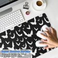 thumbnail image 4 of Long Mouse Pads for Desk,Black Halloween Bat Silhouettes Desk Mats on Top Of Desks, Desk Mouse Pad Extra Large with 3mm Non-Slip Base and Stitched Edge for Gaming,Office,Work,Home 35.4"x15.7", 4 of 6