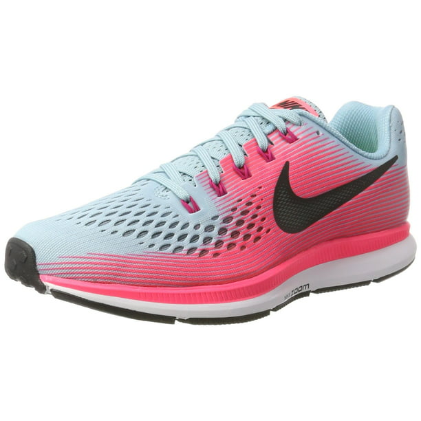 Women's Nike Air Zoom Pegasus Shoe (Mica Blue/White/Racer Pink/ Sport Fuchsia, 11.5 B(M) US) - Walmart.com