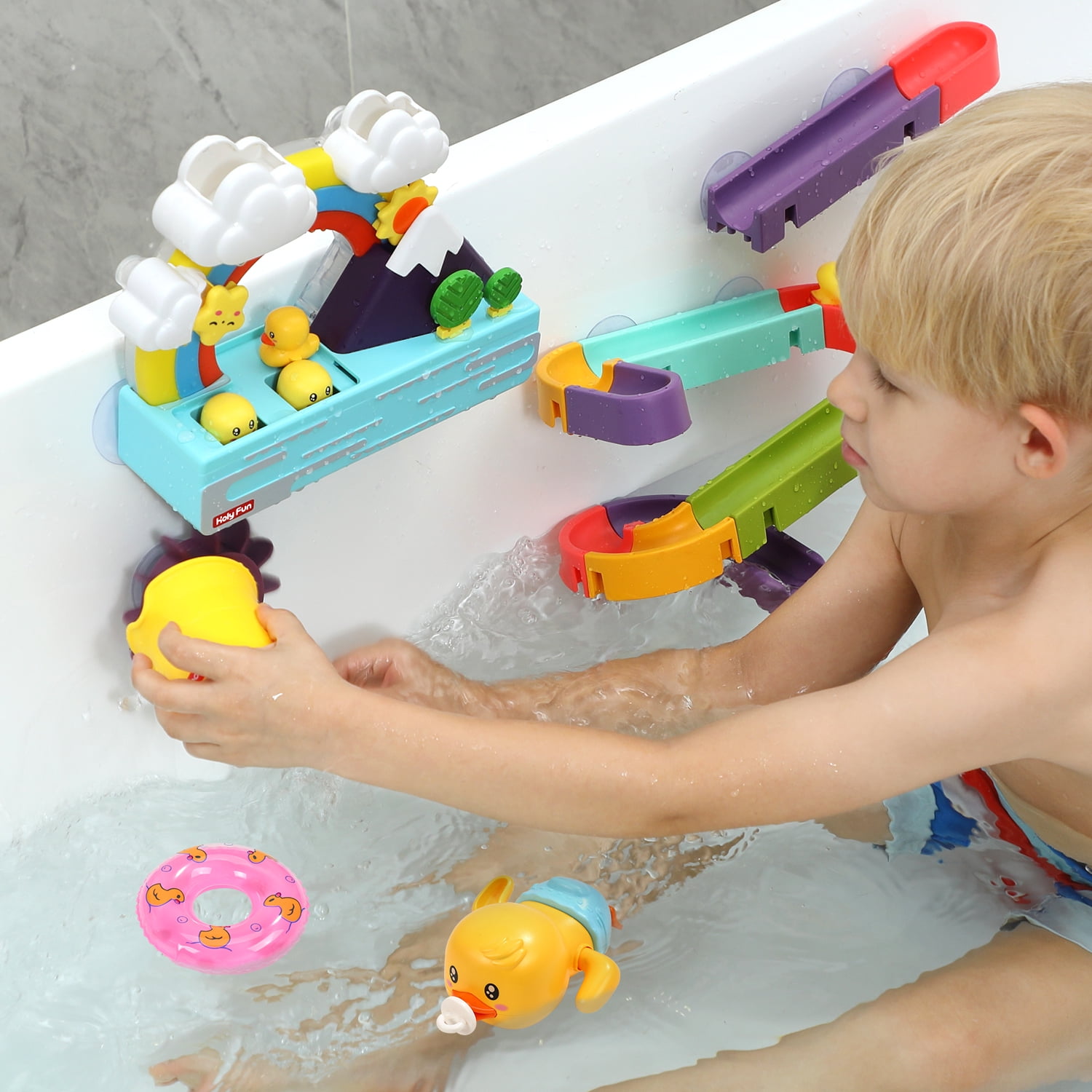 Bathtime Fun with PlayFriends™ - Colorful Bath Toys for Kids