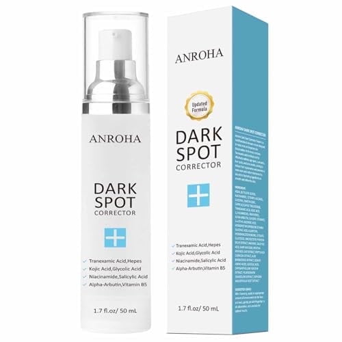 Anroha Dark Spot Serum for Face & Body - for All Skin Types - Men & Women 1.7 FL OZ