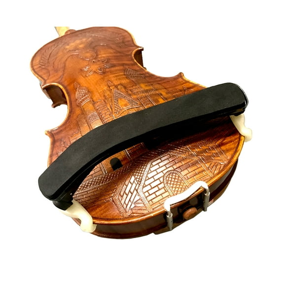 Paititi Portable Shoulder Rest for 4/4, 3/4 Violin Adjustable Feet Foam and Rubber