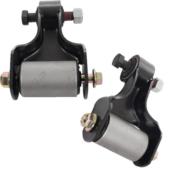 BST BSSP 2PCS 722-015 Front Leaf Spring Shackle Bracket Kit Compatible with Ford F-250 and F-350 4x4 (1980-1998)