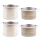 thumbnail image 1 of 2x Soporte para bebidas de material acero inoxidable de 68 + 85 mm para para camiones náuticos shamjiam Portavasos empotrado para vehículos recreativos, 1 of 8