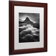 thumbnail image 2 of Trademark Fine Art "Kirkjufell" Canvas Art by Mathieu Rivrin, White Matte, Wood Frame, 2 of 4
