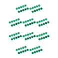 thumbnail image 2 of Soidarity 10 tornillos hexagonales para bicicleta, cubiertas para tornillos, componentes para ciclismo M6, verde M6,verde 10piezas, 2 of 6