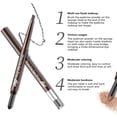 thumbnail image 6 of Sculpting 3D Double Headed Eyebrow Pencil and Powder Two in One, Automatic Rotating, Sweat Proof, Soft and Precise Tip, Natural Long-Lasting Brows, Suitable for All Skin Types, 0.53oz 1 PC*5, 6 of 9