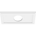 thumbnail image 2 of 20"W x 10"H x 5"ID x 7"C x 1"P Rectangle Architectural Grade PVC Contemporary Ceiling Medallion, 2 of 11