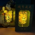 thumbnail image 4 of Metal Glowing Lantern Fridge Magnet Xian Cultural Refrigerator Sticker Products Chinese Souvenirs, 4 of 8