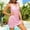 Pink, variant on TIANZEN Women's Swimsuit Smock 2024 Summer Crochet Hollow Knit Swimsuit Beach Dress Cover up Makeup Dress Cover Ups Formal Swimwear Cover Ups plus Size