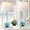 Blue, variant on Table Lamps Set of 2 with Touch Control, 3-Way Dimmable Modern Glass table lamp for Living Room with USB C and A Charging Ports， 27" Bedside Desk Lamps for Nightstand Decorations(LED Bulbs Included)