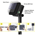 thumbnail image 4 of Guirnalda de luces solares para exteriores de 11 m y 60 LED, resistente al agua IP65, con 8 modos multicolor, luces decorativas para jardín, terraza, patio, casa, Navidad y boda., 4 of 5