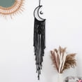 thumbnail image 3 of Bestsky Dream Catchers Colorful Handwoven Tapestry Dreamcatcher Moon & Star Wall Decor Dream Catcher For Girls Black, 3 of 5