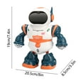 thumbnail image 3 of YiJuHui 1pcs Dancing Robot Toy with Music and LED Lights, Interactive Stunt Swings, Electronic Motion Tech Gift, 3 of 6