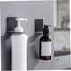 thumbnail image 1 of Shampoo Holder, Craft Bottle Dispenser Holder Wall Mounted Pump Sanitizer Hanging Rack Bathroom Shampoo Shelf(1pc, Black) ZefeiWu 8390605276088, 1 of 1