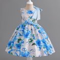 thumbnail image 2 of TAIAOJING Child Girls Pageant Dress Party Fly Sleeve Bowknot Gown Dresses For 3-4 Years, 2 of 9
