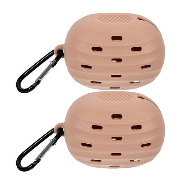 2 estuches de silicona para esponjas de maquillaje, portátiles, para viaje