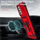 thumbnail image 3 of Estuche GANGXUN para Samsung Galaxy A72 4G/5G, soporte giratorio 360°, estilo mecánico y magnético, 3 of 5