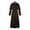 Brown, variant on Men's Cassock Robe Choir Minister Clergy Pulpit Liturgical Church Robe,Halloween Clothing