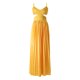 thumbnail image 4 of Txlixc Vestido largo para mujer, correa de espagueti, sin mangas, sin espalda, con cuello en V y plisado Txlixc Moda, 4 of 10