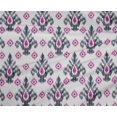 thumbnail image 4 of oneOone Polyester Lycra Fabric Diamond & Swirl Ikat Decor Fabric Printed BTY 56 Inch Wide, 4 of 4