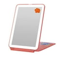 thumbnail image 2 of Impressions Vanity Disney Stitch TouchPad Mini LED Makeup Mirror, Tri Tone Travel Mirror (Coral), 2 of 6