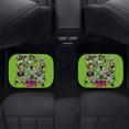thumbnail image 4 of Invader Zim 4 Pcs Car Floor Mats Universal Fit Floor Mats Front & Rear Liners for Trucks Van SUV Auto, 4 of 8