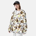 thumbnail image 5 of Kdxio German Shepherd Dog Print Women Men Sun Protection UPF 50+ Jackets Zip Up Long Sleeve Hoodie Hiking Lightweight with Pockets, 5 of 8
