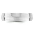 thumbnail image 3 of Auriga Fine Jewelry 14K White Gold 6mm Knife Edge Men's Wedding Band Size 10, 3 of 4