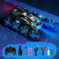 thumbnail image 6 of Keenstone Remote Control Car,Eight-Wheel Drive RC Race Car Monster Truck with Gesture Control ,Transformation Double-side Driving, Gift for Kids Age 5+,Blue, 6 of 11