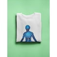 thumbnail image 3 of Yoga Lotus Pose. Sweatshirt Women -Image by Shutterstock, Female 5X-Large, 3 of 4
