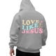 thumbnail image 3 of WILLBEST Sudaderas En Pareja Sudaderas con Capucha y Sudaderas para Hombre Sudadera con Capucha Informal Holgada con Estampado De Letras para Uso Diario Otoño Invierno Ropa De Calle Cómoda Mediana​​, 3 of 3