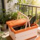 thumbnail image 5 of CaiYueKe Foldable Storage Box with Handle, Portable Organizer Basket for Home Camping Picnics, Collapsible Plastic Container for Toys Snacks Outdoor Gear, Multi-Purpose Ventilated Storage Bin, 5 of 7
