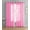 Pink Rose, variant on Single (1) Sheer Window Curtain Panel: 55" W X 84" L, Plaid/Check Design, Metal Grommet (Taupe)