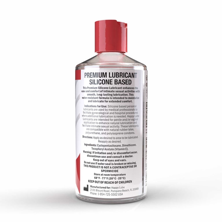 Happy Lube - Silicone Personal Lubricant 7 fl oz - Walmart.com