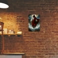 thumbnail image 6 of 1pc Metal Tin Sign Black Jesus Walking on Water - Jesus Christ Home Decor Tin Painting Wall Art Suitable for Home Restaurant Cafe Bar Garage Ready to Hang 8x12 Inch, 2D, 6 of 8