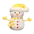 thumbnail image 1 of Christmas Doll Cozy Snowman Soft Huggable Doll For Kids, 1 of 6
