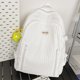 thumbnail image 1 of Mochila informal para estudiantes Mochilas escolares de estilo japonés con colgante de flores (Blanco) Sywqhk Para Estrenar, 1 of 8