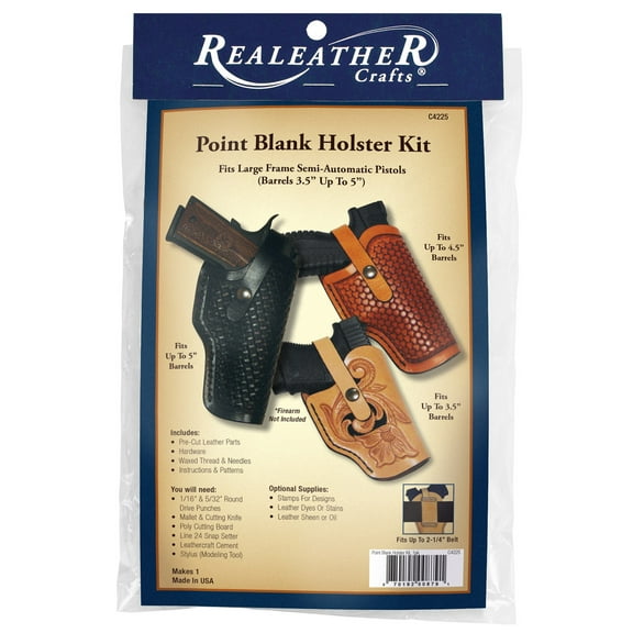 Realeather(R) Crafts Point Blank Holster Kit-