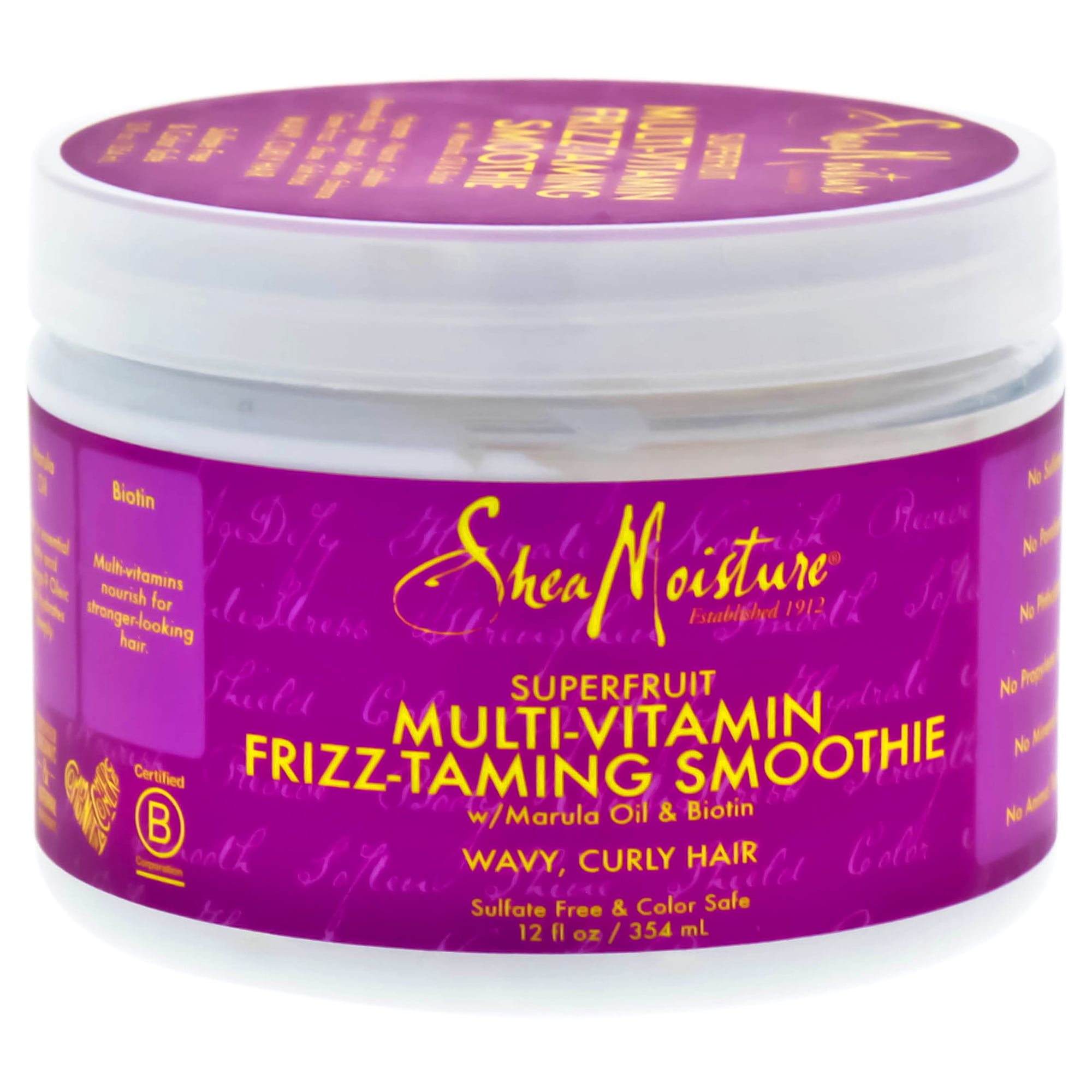 Shea Moisture Superfruit MultiVitamin FrizzTaming Smoothie 12 oz