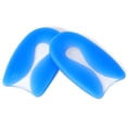 thumbnail image 1 of Taloneras de PU Sincero azules y blancas Tamaño mediano 1 par, 1 of 3