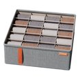 thumbnail image 1 of Underwear Organizer Large Capacity Recoverable Washable Multifunctional 6/7/20 Grids Storage Oxford Cloth Stackable Socks Bra Und, 1 of 10