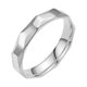 thumbnail image 1 of Anillo Vegetariano Anillo De Acero Titanio Moda Versión Coreana Del Lote De Flores Anillo Joyería De Mano Oro Plata Y Negro No. 6 13, 1 of 4