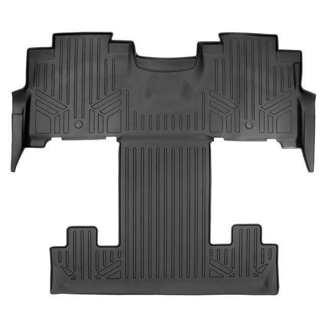 MAXLINER Tapis de Sol 2e et 3e Rangée Noir Compatible avec Expédition/navigateur 2018-2022 avec Sièges Baquets (Y Compris Max et L)