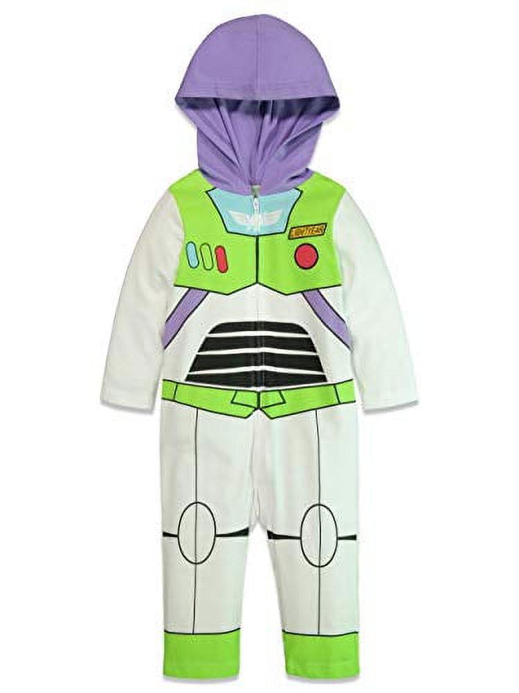 Disney Pixar Toy Story Buzz Lightyear Toddler Boys Zip-Up Costume Coverall 2T